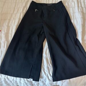 Elegant Black Wide-Leg Pants
